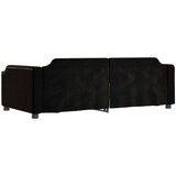  Dnevni krevet crni 90 x 190 cm od tkanine | shoptok.hr