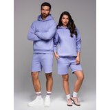 Ombre UNISEX sweatshirt set for couples hoodie + athleisure style shorts | shoptok.hr