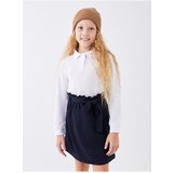 LC Waikiki Polo Neck Basic Long Sleeve Girls' T-Shirt, Pack of 2 | Shoptok.si
