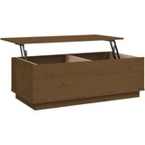 Stolić za kavu boja meda 100x50x35 cm od masivne borovine | shoptok.hr