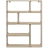 House Nordic Bež metalna polica s više razina 48 cm Lanciano – | shoptok.hr