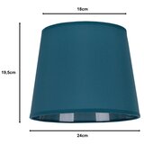  duolla - abažur za stonu lampu classic m E27, prečnika 24 cm, tirkizna | Eponuda.com