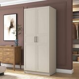 Hanah home BA257 ormar 90 × 210 × 57,5 cm, peščana Cene