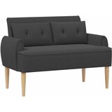  Ljubavni kauč s gumbima Tamnosiva 117 x 67 x 77 cm Bouclé | Eponuda.ba