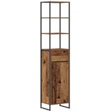  Kupaonski ormar Staro drvo 40 x 30 x 180 cm Konstruirano drvo | shoptok.hr