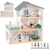 Tooky Toy Tooky velika drvena kućica za lutke + fsc figure Cijene