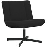  Stolica na kotačiće Crna 63 x 75 x 76 cm Janjeća koža | shoptok.hr