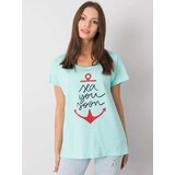FANCY T-shirt-FA-TS-7196.74P-mint | Shoptok.si