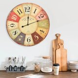  Starinski zidni sat šareni 60 cm | shoptok.hr
