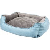 Duvo tweed sky krevet za pse, pravougaoni, 53x42x18cm, s, plavo-crni Cene