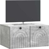 TV ormar za zid Zidne Betonska siva 59,5 x 41 x 30 cm | shoptok.hr
