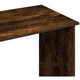 vidaXL Radni stol boja dimljenog hrasta 102x50x75 cm konstruirano drvo | shoptok.hr