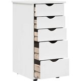  Cabinet Bijelo 34 x 39 x 61,5 cm Čvrsto borovo drvo | shoptok.hr