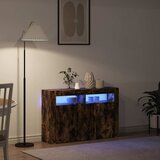  Kreveta Dimljeni hrast 116 x 30 x 75 cm Konstruirano drvo | shoptok.hr