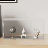 vidaXL Razstavna škatla prozorna 30x15x14 cm akril | Shoptok.si