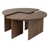 Hanah home Klub sto Moira, O90x41cm, Smeđa | Eponuda.ba