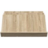  Polica za časopise s policom Sonoma hrast 65 x 53 x 28,5 cm | shoptok.hr