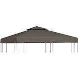 vidaXL Streha za paviljon 2-delna 310 g/m² 3x3 m taupe, (20580616) Cene