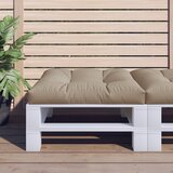 vidaXL Jastuk za palete smeđesivi 70 x 70 x 12 cm od tkanine | shoptok.hr