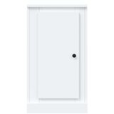 vidaXL Komoda bela 37,5x35,5x67,5 cm inženirski les | Shoptok.si