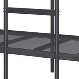  Krevet na kat bez madraca crni 90x190 cm čelik | shoptok.hr