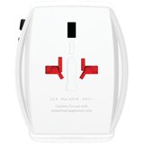 Skross svjetski adapter MUV 45W PD 2x i bijeli USB (Tip-A C) uklj. Tip-C kabel | shoptok.hr