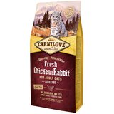 Carnilove Adult Cat svež piščanec & zajec - Varčno pakiranje: 2 x 6 kg | shoptok.hr