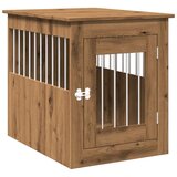 vidaXL Namještaj za sanduk za pse Artisan hrast 55x75x65 cm | shoptok.hr