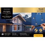 Lumineo Novogodišnja led rasveta 3,6 m toplo žuta 96 l Pro-lights icicle 493714 | ePonuda.com