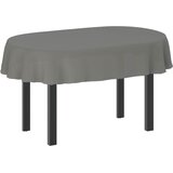  Tkanina za stol Ovalni Svjetlosiva 130 x 180 cm | shoptok.hr