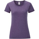 Fruit Of The Loom Purple Iconic women's t-shirt in combed cotton | shoptok.hr