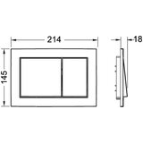Tece 9240701 Base aktivirna tipka | Shoptok.si