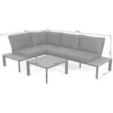  Kutna sofa Nicea tamno siva / siva | shoptok.hr