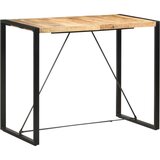 vidaXL Barski stol od masivnog drva manga 140 x 70 x 110 cm - Svjetlosmeđa 140 x 70 x 110 cm 1 | shoptok.hr