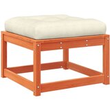  3-dijelni set vrtnih sofa s jastucima voštano smeđi od borovine | shoptok.hr