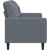  Dvosjed tamnosivi 120 cm baršunasti | shoptok.hr