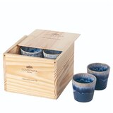 Costa Nova Modre lončene skodelice v kompletu 8 ks za espresso Grespresso – Cene