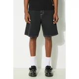 Carhartt WIP Traper kratke hlače Simple Short za muškarce, boja: crna, I033333.8906