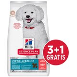 Hill’s Science Plan Adult Small & Mini Hypoallergenic - hrana za odrasle pse malih rasa sa lososom (6kg) 3+1 GRATIS | Eponuda.com