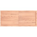  Zidna polica svjetlosmeđa 140x60x(2-6) cm obrađena hrastovina | shoptok.hr