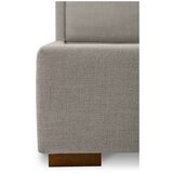 Scandic Svijetlo sivi tapecirani bračni krevet s prostorom za odlaganje s podnicom 140x200 cm Dreamer – | shoptok.hr