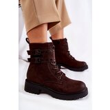 Boto Women's Suede Warm Boots Brown Silvor | ePonuda.com