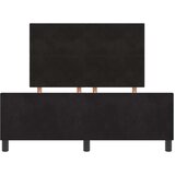  Postelja s črnim žametom 160x200 cm, (22049449) | Shoptok.si