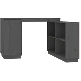  Radni stol sivi 110 x 50 x 75 cm od masivne borovine | Eponuda.ba