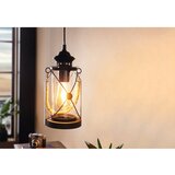 Eglo Bradford viseća lampa fenjer E27, Ø14 cm, crna, 49213 | shoptok.hr