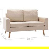  Kavč dvosed krem blago, (20597457) | Shoptok.si