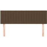  Posteljno vzglavje 2 kosa temno rjavo 72x5x78/88 cm blago, (20933093) | Shoptok.si