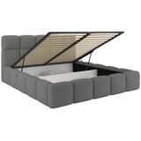 Modern Living Oblazinjena Postelja Cloudy, Siva, 160x200 | Shoptok.si