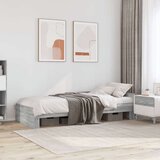 vidaXL Okvir za krevet boja hrasta 90x190 cm od konstruiranog drva | shoptok.hr