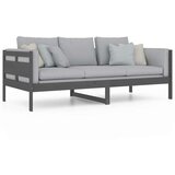  Dnevni ležaj od masivne borovine sivi 90 x 200 cm | shoptok.hr